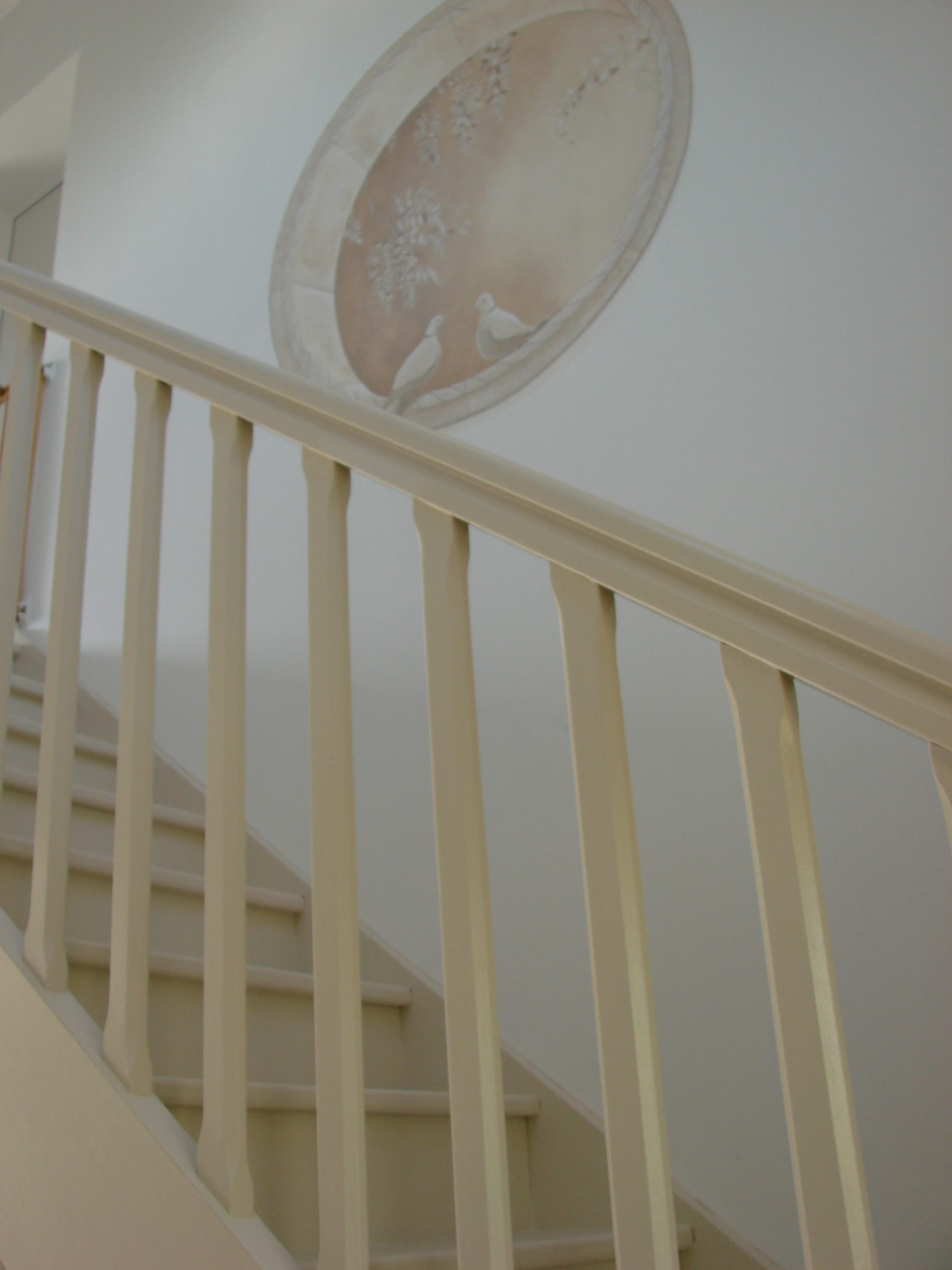 Peinture et décoration d'un escalier