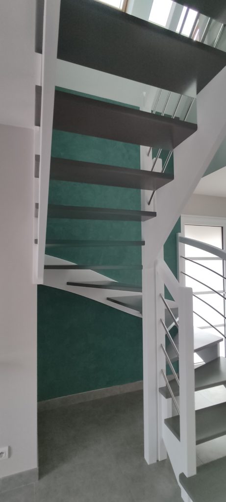 BODIN PEINTURE_Laquet escalier stucc Italien